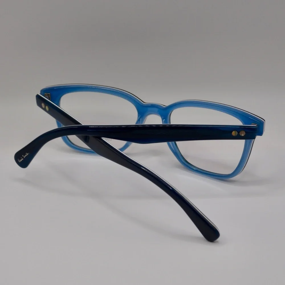 Paul Smith Women’s Eyeglasses | Deluxe Onyx Stripe Blue | New